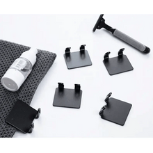 Load image into Gallery viewer, Decorative Hook 2 Pcs Punch Free Razor Holder Storage Hook Wall Men Shaving Shaver Shelf Bathroom Razor Rack Wall Bathroom Accessories
