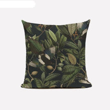 将图片加载到图库查看器，Decorative Linen Cotton Pillow Case Green Throw Pillowcase Outdoor Throw Pillow Cases Decorative Cushion Cover Cotton Linen Farmhouse Home Decor For Couch Sofa Bedroom Farmhouse Style Cushion Cover
