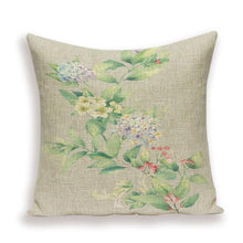 Load image into Gallery viewer, Decorative Plant Flower Throw Pillow Cover Soft Linen Cushion Cover For Living Room Couch Sofa Patio Outdoor Home Decor  Decorative Plant Flower Throw Pillow Covers For Couch Sofa Bed Modern Quality Design Cushion Cover 45x45cm
