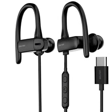 将图片加载到图库查看器，Delton 24EC USB-C Wired Earbuds with Microphone Ergonomic In-Ear Design with Ear Hook
