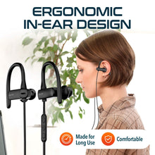 将图片加载到图库查看器，Delton 24EC USB-C Wired Earbuds with Microphone Ergonomic In-Ear Design with Ear Hook
