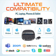 Load image into Gallery viewer, Delton C4700 Wireless Bluetooth Conference Speaker with Microphone
