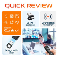 将图片加载到图库查看器，Delton LP21 Wireless Laser Pointer Presenter Remote Presentation Clicker
