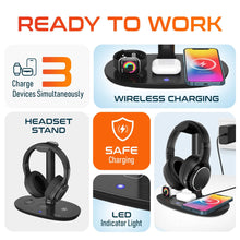 将图片加载到图库查看器，Delton M101 Wireless Computer Headset with Microphone
