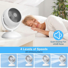 将图片加载到图库查看器，Desk Air Circulator Fan 4 Speed Adjustment
