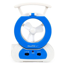将图片加载到图库查看器，Desk Cooling Fan with 180 Degree Adjustable LED Lamp
