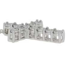 Load image into Gallery viewer, .25ct Diamond Cross Religious Pendant Sterling Silver
