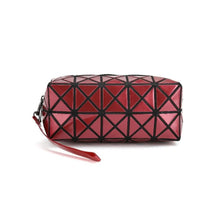 Load image into Gallery viewer, Diamond Design Cosmetic Travel Bag - Assorted Colors

