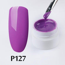 Load image into Gallery viewer, Diamond Gel Nail Polish 5ML Permanent Varnish Painting UV Manicure Reflective Sparkling Luxury Design Nail Gels for Women and Girls
