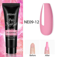 Load image into Gallery viewer, Diamond Gel Nail Polish Poly 15ml Semi Permanent UV Manicure Reflective Sparkling Luxury Shine Design For Women and Girls
