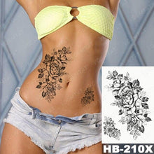 Load image into Gallery viewer, Different Stylish Waterproof Temporary Tattoo Sticker Heart Knife Angel Makeup Tattoos For Women Men
