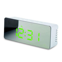 Load image into Gallery viewer, Digital Alarm Clock Alarm Clocks Adjustable Volume Alarm Clock for Bedroom Electronic 7 Inch Number Desktop Alarm Clocks For Kids Bedroom LED Screen  for Kids Bedroom Temperature Snooze Function Desk Table Clock LED Clock Electronic Watch Table
