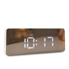 Load image into Gallery viewer, Digital Alarm Clock Alarm Clocks Adjustable Volume Alarm Clock for Bedroom Electronic 7 Inch Number Desktop Alarm Clocks For Kids Bedroom LED Screen  for Kids Bedroom Temperature Snooze Function Desk Table Clock LED Clock Electronic Watch Table

