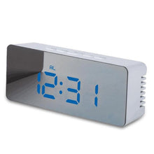 Load image into Gallery viewer, Digital Alarm Clock Alarm Clocks Adjustable Volume Alarm Clock for Bedroom Electronic 7 Inch Number Desktop Alarm Clocks For Kids Bedroom LED Screen  for Kids Bedroom Temperature Snooze Function Desk Table Clock LED Clock Electronic Watch Table
