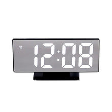 Load image into Gallery viewer, Digital Alarm Clock Alarm Clocks Adjustable Volume Alarm Clock for Bedroom Electronic 7 Inch Number Desktop Alarm Clocks For Kids Bedroom LED Screen  for Kids Bedroom Temperature Snooze Function Desk Table Clock LED Clock Electronic Watch Table
