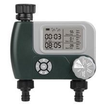 将图片加载到图库查看器，Digital Programmable Sprinkler Timer with 2 Outlet Zones

