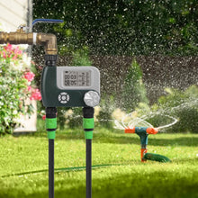 将图片加载到图库查看器，Digital Programmable Sprinkler Timer with 2 Outlet Zones
