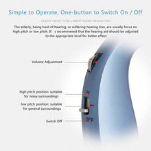 Load image into Gallery viewer, Digital Rechargeable Hearing Aids Acousticon Amplifier Audiphone Behind Ear Sound
