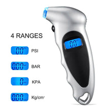 将图片加载到图库查看器，Digital Tire Pressure Gauge 150 PSI 4 Settings
