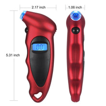 将图片加载到图库查看器，Digital Tire Pressure Gauge 150 PSI 4 Settings
