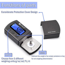 Load image into Gallery viewer, Digital Turntable Stylus Force Scale Gauge 0.01g/5.00g Blue LCD Backlight for Tonearm Phono Cartridge
