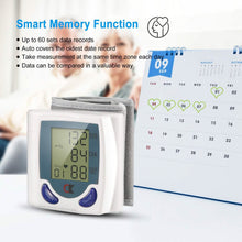 Load image into Gallery viewer, Digital Wrist Blood Pressure Monitor
