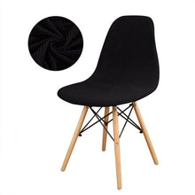 Load image into Gallery viewer, Dining Chair Cover Lounge Armless Chair Protector Stretchable Slipcovers for Dining Room Living Room Seat Cover For Shell Chair Washable Removable Armless Shell Chair Cover And Home Hotel Slipcover Seat Case
