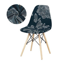 Load image into Gallery viewer, Dining Chair Cover Lounge Armless Chair Protector Stretchable Slipcovers for Dining Room Living Room Seat Cover For Shell Chair Washable Removable Armless Shell Chair Cover And Home Hotel Slipcover Seat Case
