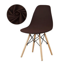 Load image into Gallery viewer, Dining Chair Cover Lounge Armless Chair Protector Stretchable Slipcovers for Dining Room Living Room Seat Cover For Shell Chair Washable Removable Armless Shell Chair Cover And Home Hotel Slipcover Seat Case
