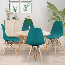 Load image into Gallery viewer, Dining Chair Cover Lounge Armless Chair Protector Stretchable Slipcovers for Dining Room Living Room Seat Cover For Shell Chair Washable Removable Armless Shell Chair Cover And Home Hotel Slipcover Seat Case
