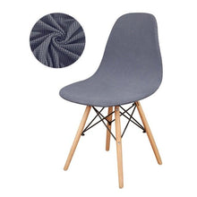 Load image into Gallery viewer, Dining Chair Cover Lounge Armless Chair Protector Stretchable Slipcovers for Dining Room Living Room Seat Cover For Shell Chair Washable Removable Armless Shell Chair Cover And Home Hotel Slipcover Seat Case
