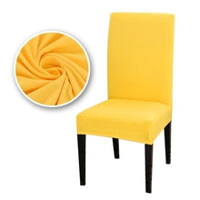 Load image into Gallery viewer, Dining Chair Covers Stretch Chair Covers Parsons Chair Slipcover Removable Anti Dirty Seat Chair Cover Spandex Kitchen Cover for Banquet Wedding Dinner Restaurant house

