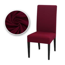 Load image into Gallery viewer, Dining Chair Covers Stretch Chair Covers Parsons Chair Slipcover Removable Anti Dirty Seat Chair Cover Spandex Kitchen Cover for Banquet Wedding Dinner Restaurant house
