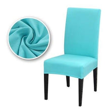 Load image into Gallery viewer, Dining Chair Covers Stretch Chair Covers Parsons Chair Slipcover Removable Anti Dirty Seat Chair Cover Spandex Kitchen Cover for Banquet Wedding Dinner Restaurant house
