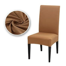 Load image into Gallery viewer, Dining Chair Covers Stretch Chair Covers Parsons Chair Slipcover Removable Anti Dirty Seat Chair Cover Spandex Kitchen Cover for Banquet Wedding Dinner Restaurant house
