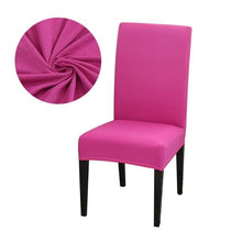 将图片加载到图库查看器，Dining Room Chair Cover Spandex Elastic Stretch Slipcover for Chairs Kitchen Hotel And Anti dirty Washable Removable Armless Shell Chair Cover Dining Room Chair Slipcovers Dining Chair Covers Parsons Chair
