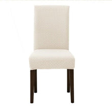 将图片加载到图库查看器，Dining Room Chair Cover Spandex Elastic Stretch Slipcover for Chairs Kitchen Hotel And Anti dirty Washable Removable Armless Shell Chair Cover Dining Room Chair Slipcovers Dining Chair Covers Parsons Chair
