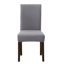 将图片加载到图库查看器，Dining Room Chair Cover Spandex Elastic Stretch Slipcover For Chairs Kitchen Hotel Banquet Sure Fit Home Décor Stretch Short Dining Room Chair One Piece Slipcover Form Fit Polyester/Spandex Machine Washable
