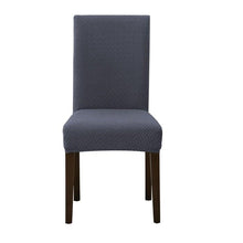 将图片加载到图库查看器，Dining Room Chair Cover Spandex Elastic Stretch Slipcover For Chairs Kitchen Hotel Banquet Sure Fit Home Décor Stretch Short Dining Room Chair One Piece Slipcover Form Fit Polyester/Spandex Machine Washable
