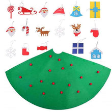 Load image into Gallery viewer, DIY 3D Felt Christmas Tree Upgraded Toddler Christmas Tree
