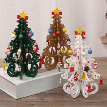 Load image into Gallery viewer, DIY Stereo Wooden Christmas Tree - Christmas Decoration Ornaments
