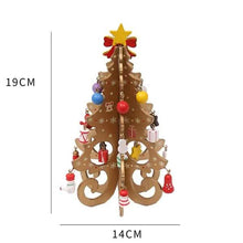 Load image into Gallery viewer, DIY Stereo Wooden Christmas Tree - Christmas Decoration Ornaments
