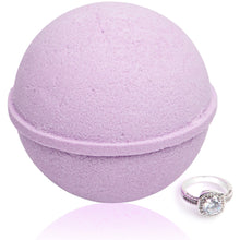 将图片加载到图库查看器，Enliven Me Lavender Bath Bomb with Jewelry Ring Inside
