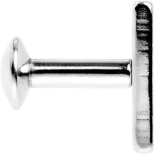Load image into Gallery viewer, 3/16 6mm Steel Rectangle Internal Thread Daith Cartilage Tragus

