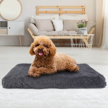 Load image into Gallery viewer, Dog Bed Soft Plush Cushion Cozy Warm Pet Crate Mat Dog Carpet
