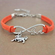 将图片加载到图库查看器，Dog Paws Best Friends Heart Animal Infinity Love Charm Bracelets Women Men Girl Boy Print Bracelet With Love And Infinity Symbol For Women Girls Faux Suede Adjustable Bracelet
