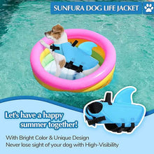 Load image into Gallery viewer, Dog Swimsuit with Shark Fin
