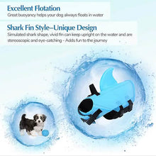 Load image into Gallery viewer, Dog Swimsuit with Shark Fin
