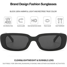 Load image into Gallery viewer, Dollger Retro Fashion Rectangular Sunglasses
