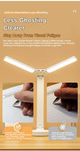Load image into Gallery viewer, Double Lamp Cap Led Foldable Reading Lamp For Children's Mobile Phone Bracket Desk Study Light Free Shipping Bedroom Table Lamps Decorative Table Lamp Cute Study Lamps for Bedroom Décor
